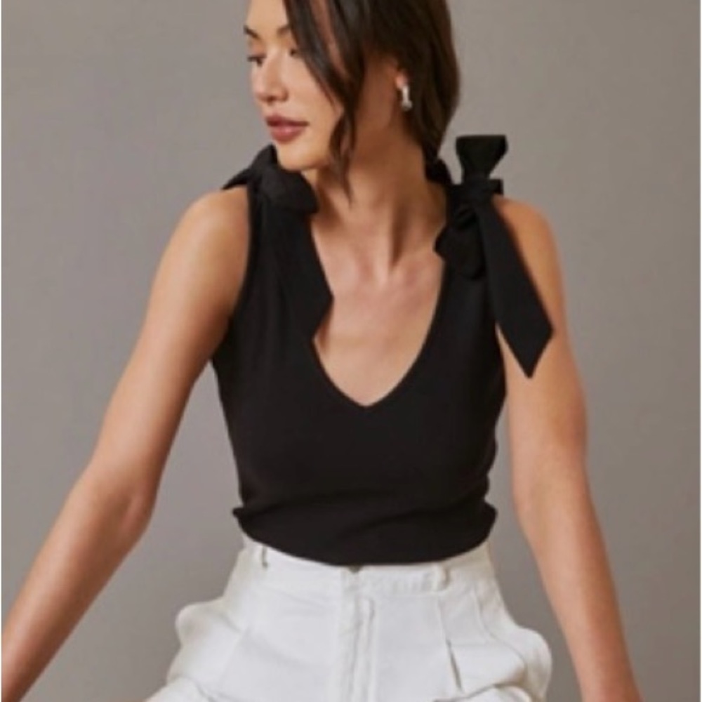NWT — THE RAFAELA BOW-TIE TANK BY MAEVE